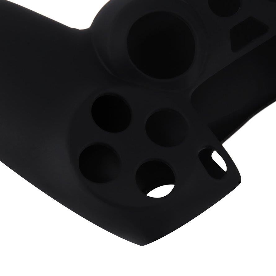 New Soft Silicone Rubber Gel Skin Non-slip Case Cover for PS4 Controller