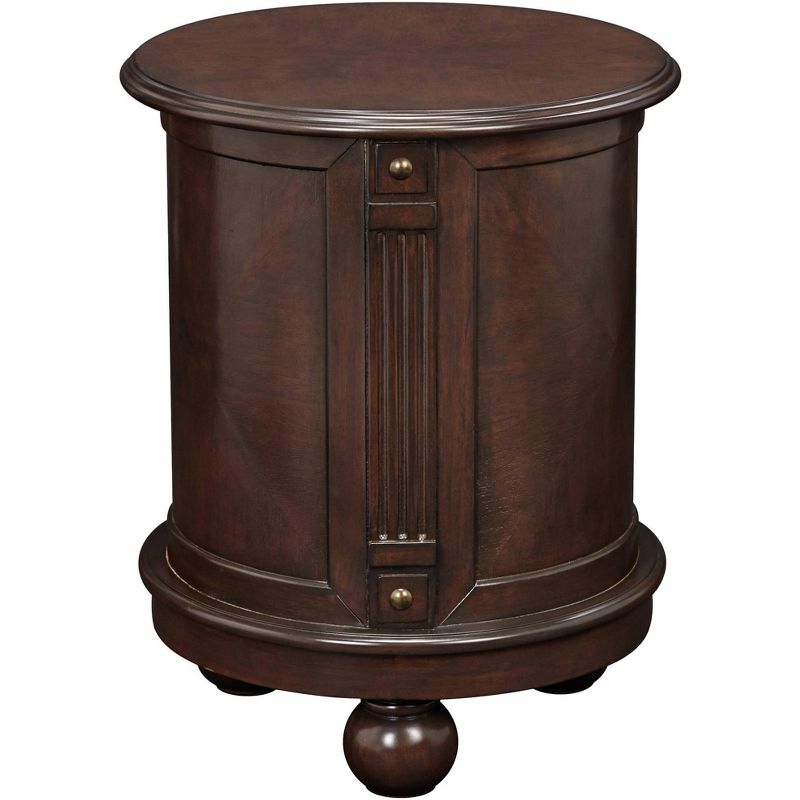 Elm Lane Kendall 19" Wide Espresso Small Round Accent Table
