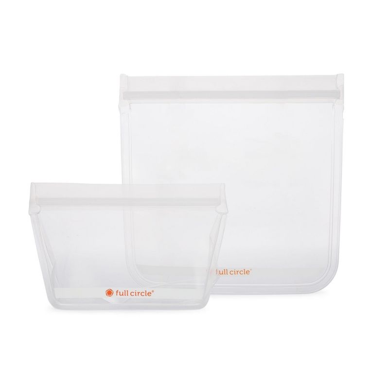 Full Circle 1.5cup 2pk Reusable Snack Bags