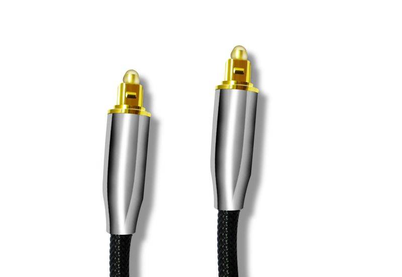 Premium Toslink Cable Fiber Optic Digital Audio Optical SPDIF Cord Dolby DTS