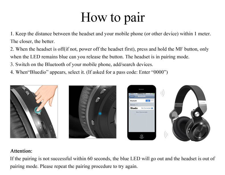 Bluedio T2s Turbine Bluetooth Wireless Stereo Headphones with Microphone 57mm Drivers Rotary Folding(Red)