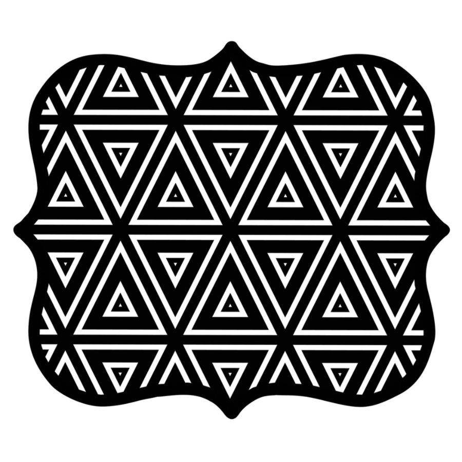 Fellowes 5919201 Designer Mouse Pad (Geometric Triangles)