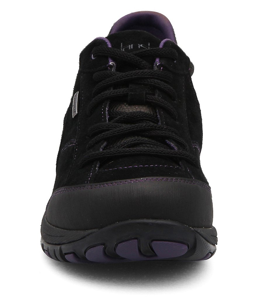 Dansko Women's Paisley Suede Waterproof Lace-Up Sneakers