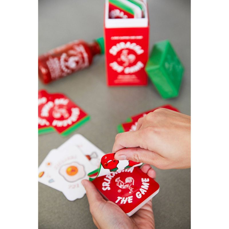 The Sriracha Game a Spicy Slapping Card Game