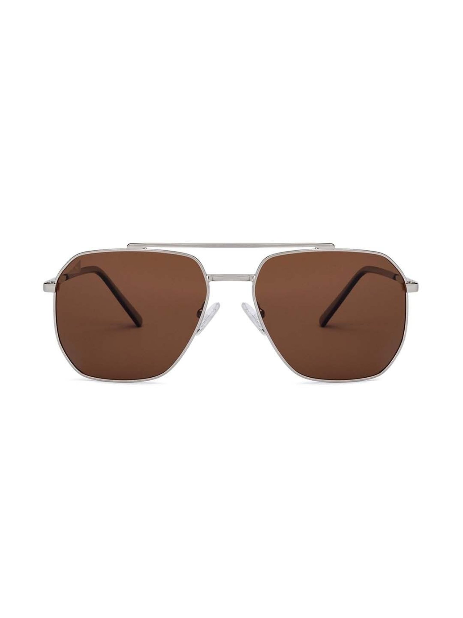 Vincent Chase by Lenskart VC S12593/P Brown Aviator
