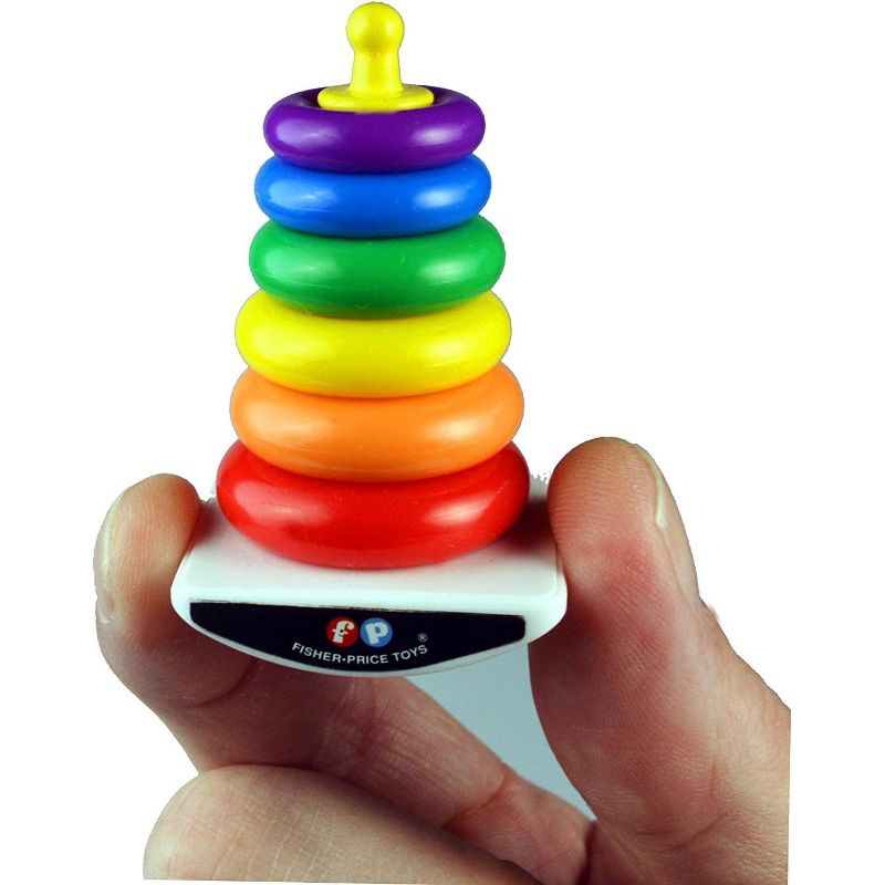 Super Impulse Worlds Smallest Fisher Price Classic Rock-A-Stack