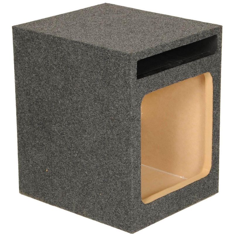 Q Power HD112 12" Single Heavy Duty Vented Square Subwoofer Sub Enclosure Box