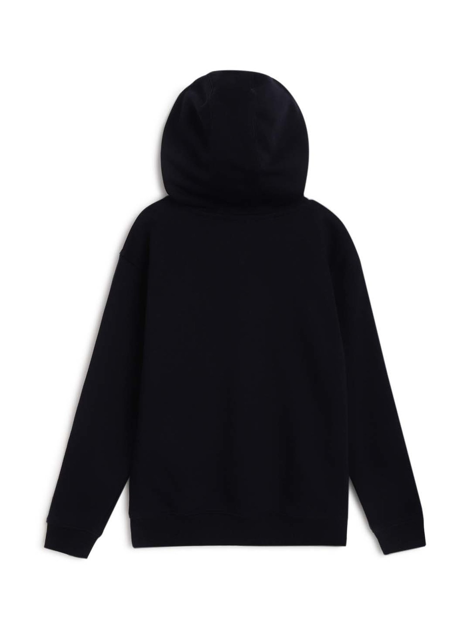 Tommy Hilfiger Kids Navy Graphic Full Sleeves Hoodie