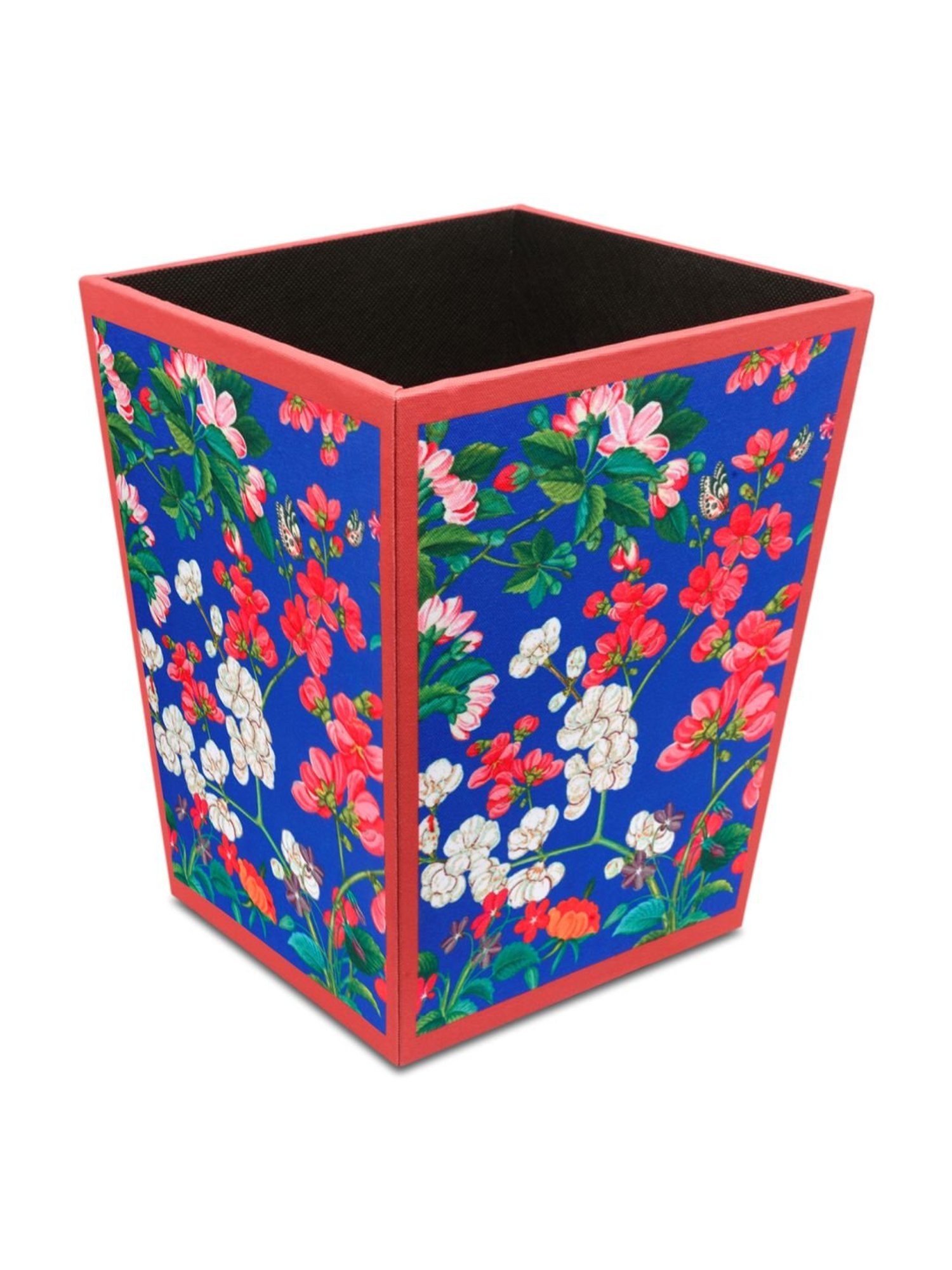 SEJ by Nisha Gupta Blue Wooden Open Dry Bin - 11.5 Litres