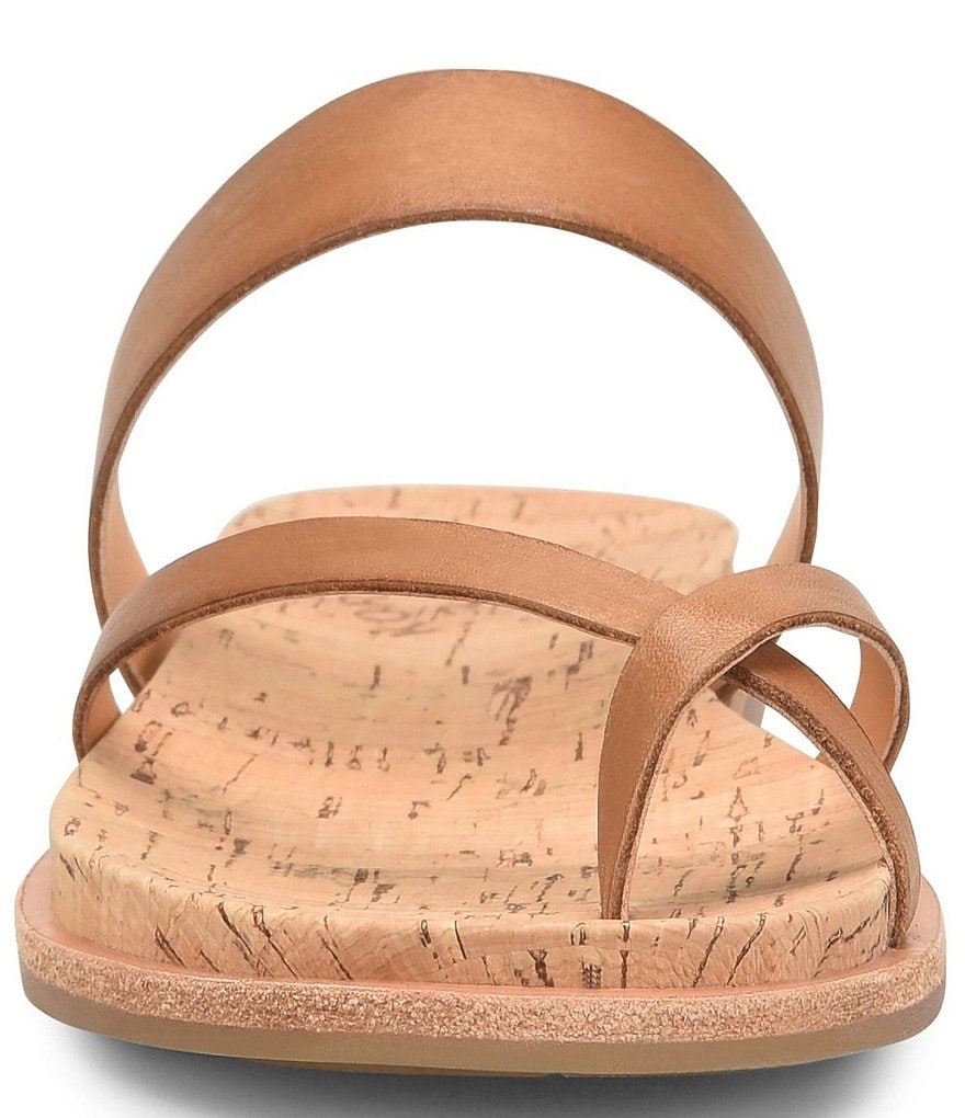 Kork-Ease Belinda Leather Flat Thong Sandals