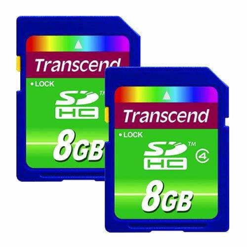 Bell & Howell Rogue DNV6HD Camcorder Memory Card 2 x 8GB (SDHC) Secure Digital High Capacity Class 4 Flash Cards - Pack of 2