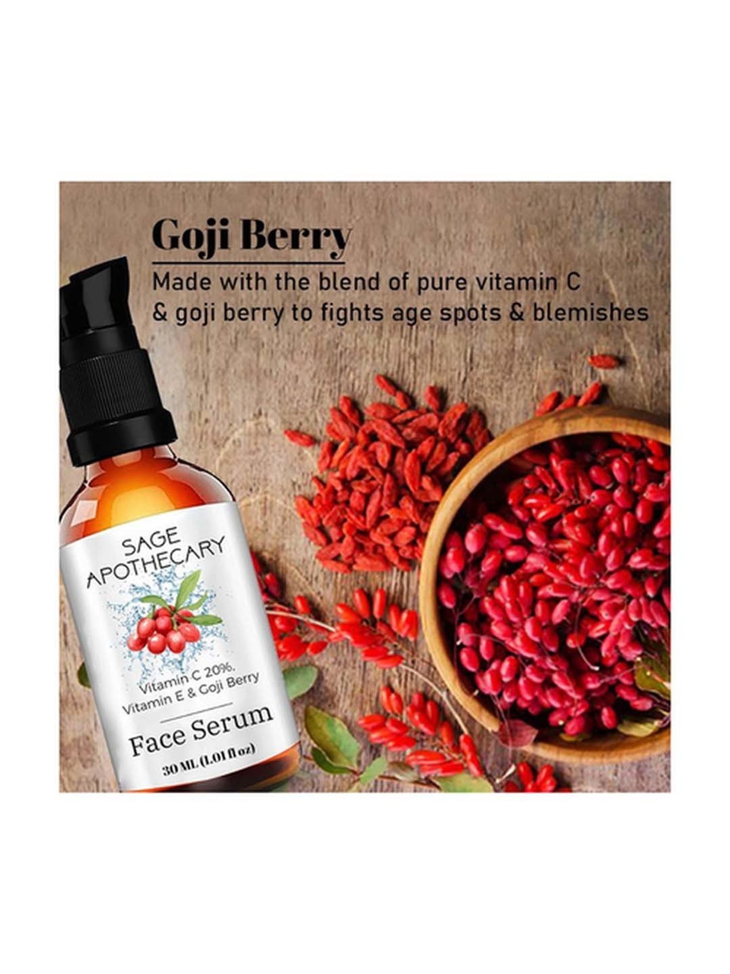 Sage Apothecary Vitamin C 20% Serum - 30 ml