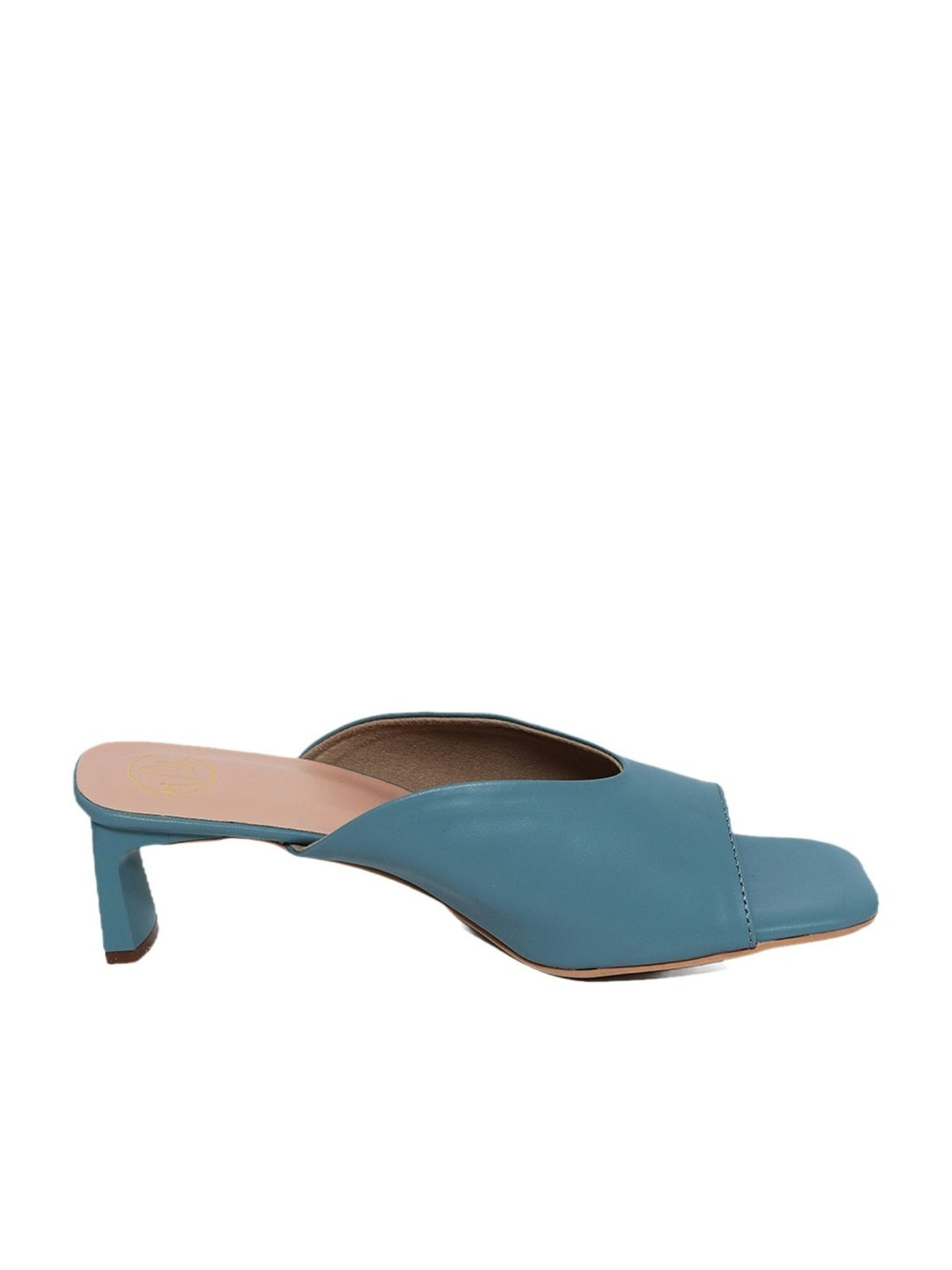 NR by Nidhi Rathi Women's Turquoise Casual Sandals