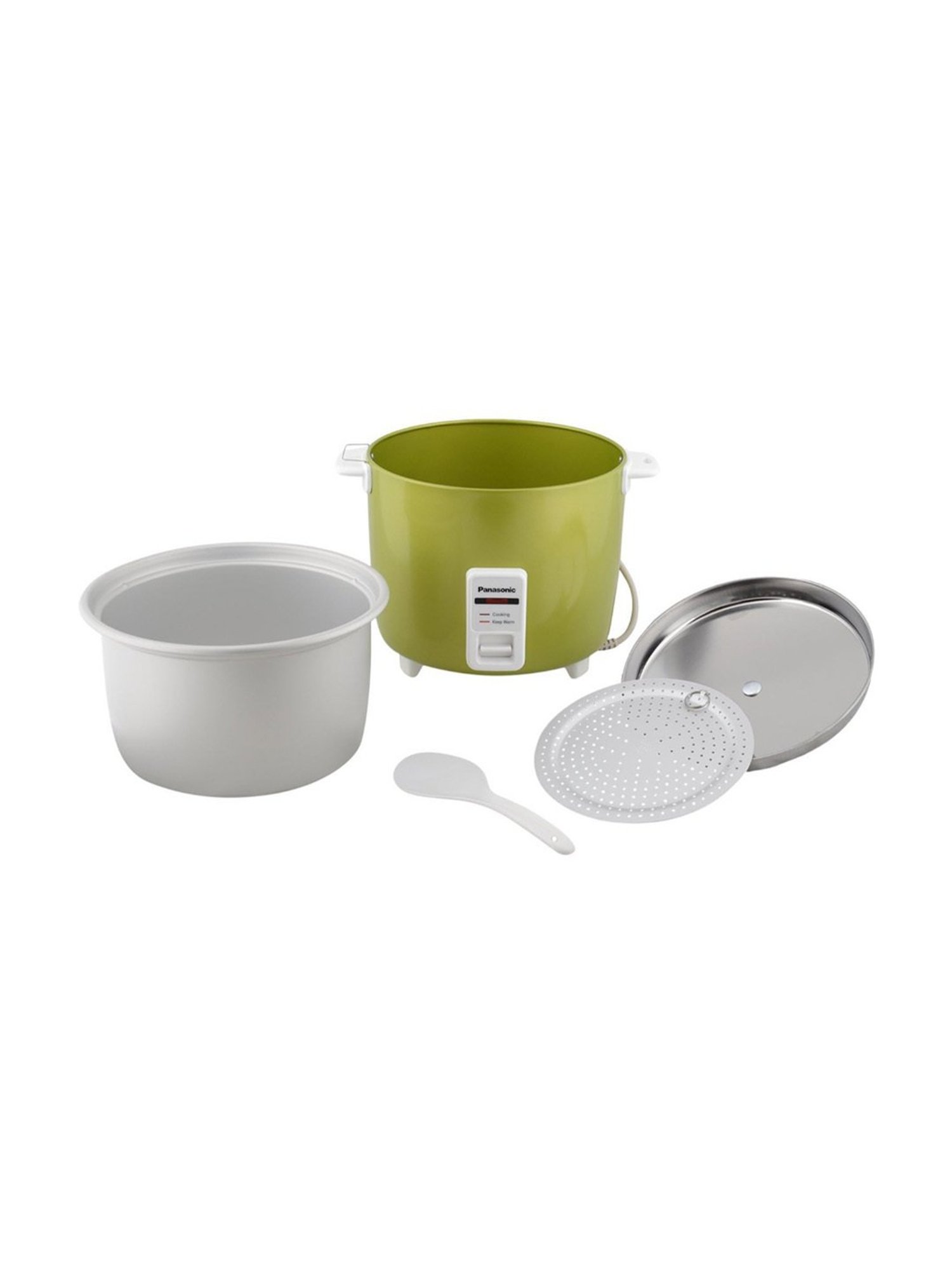 Pigeon Rice Cooker 700W, 1.8L with Single pot & Measuring Cup (Red)