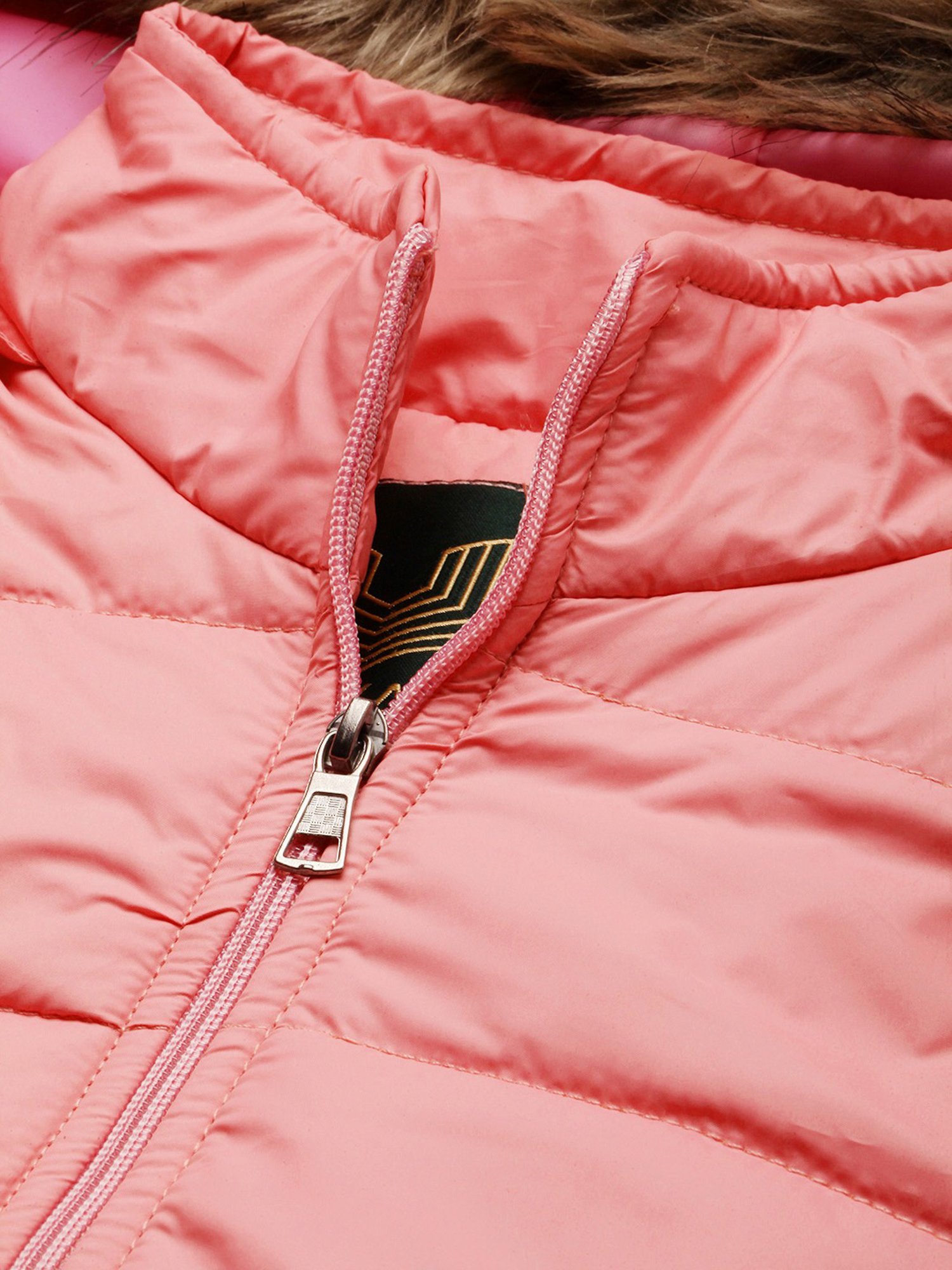 VOXATI Orange Regular Fit Jacket