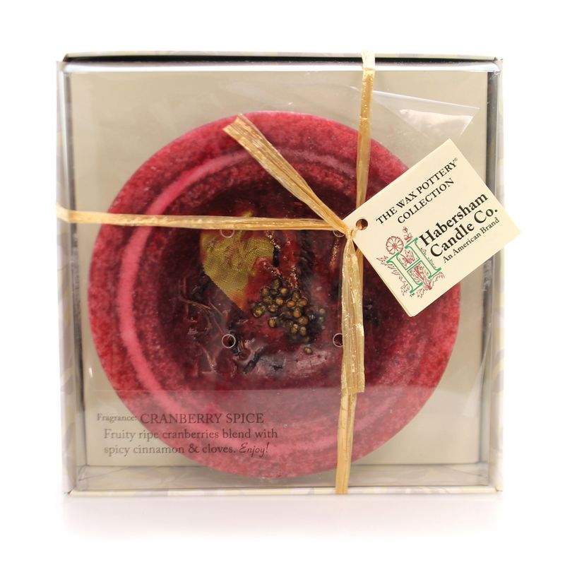 Habersham Candles 1.75" Cranberry Spice Flameless Fragrance Wax  -  Flameless Candles