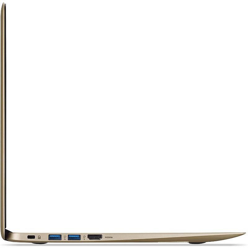 Acer Chromebook 14, Aluminum, 14-inch Full HD, Intel Celeron N3160, 4GB LPDDR3, 32GB, Chrome, Gold, CB3-431-C0AK