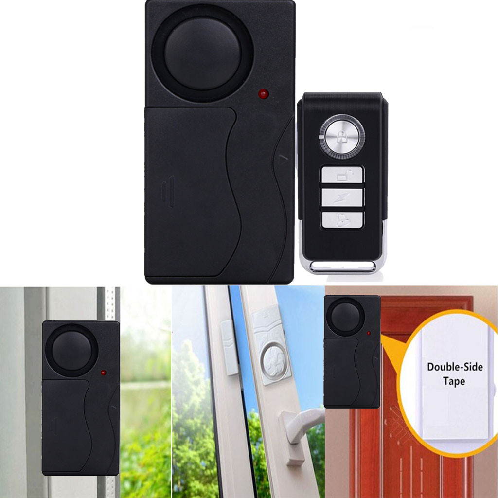 Door Alarm Wireless Anti-Theft Remote Control Door And Window Security Alarms