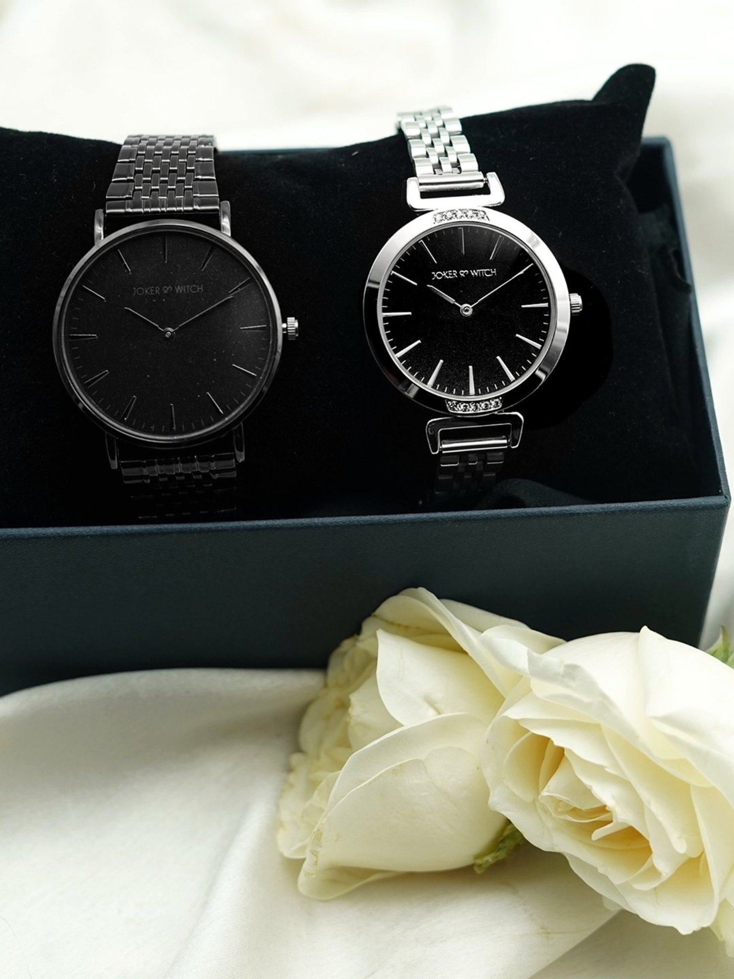 Joker & WItch JWCW123 Analog Couple Watch