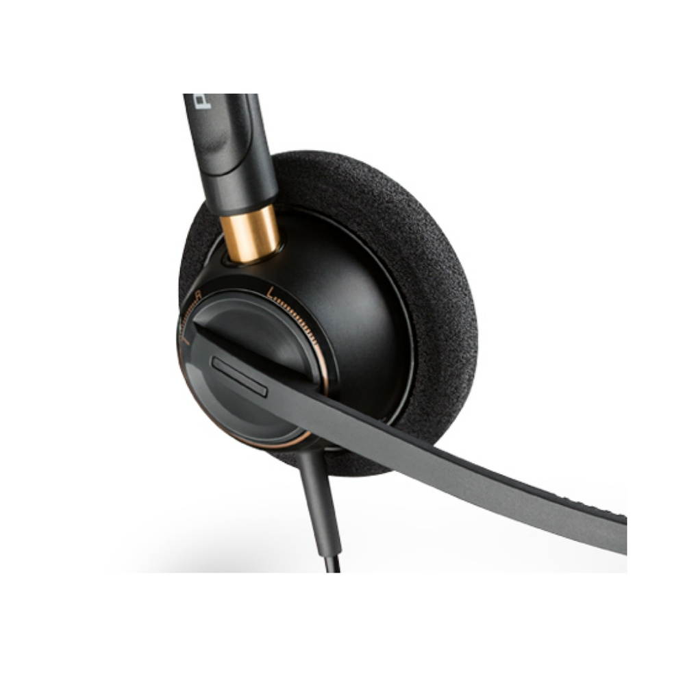 Plantronics Encore Pro HW510 with A10 10-pack Monaural Noise-Cancelling Headset