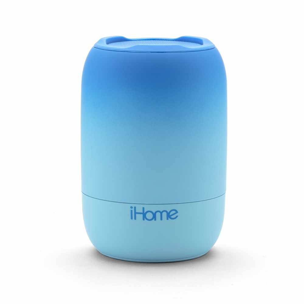iHome Bluetooth PlayFade Rechargeable Water Resistant Speaker Blue Speakers and Alarm Clocks
