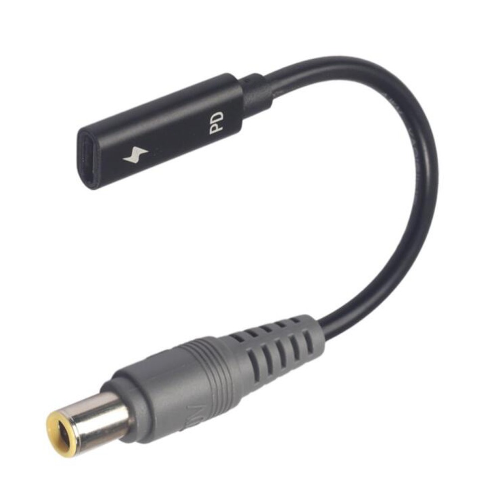 Dongle Adapter USB C Type C to 7.9x5.5mm Laptop Adapter Tip Connector Converter for Lenovo 65W or Below Laptop DC JACK Charger Converter DC Cable Adapter