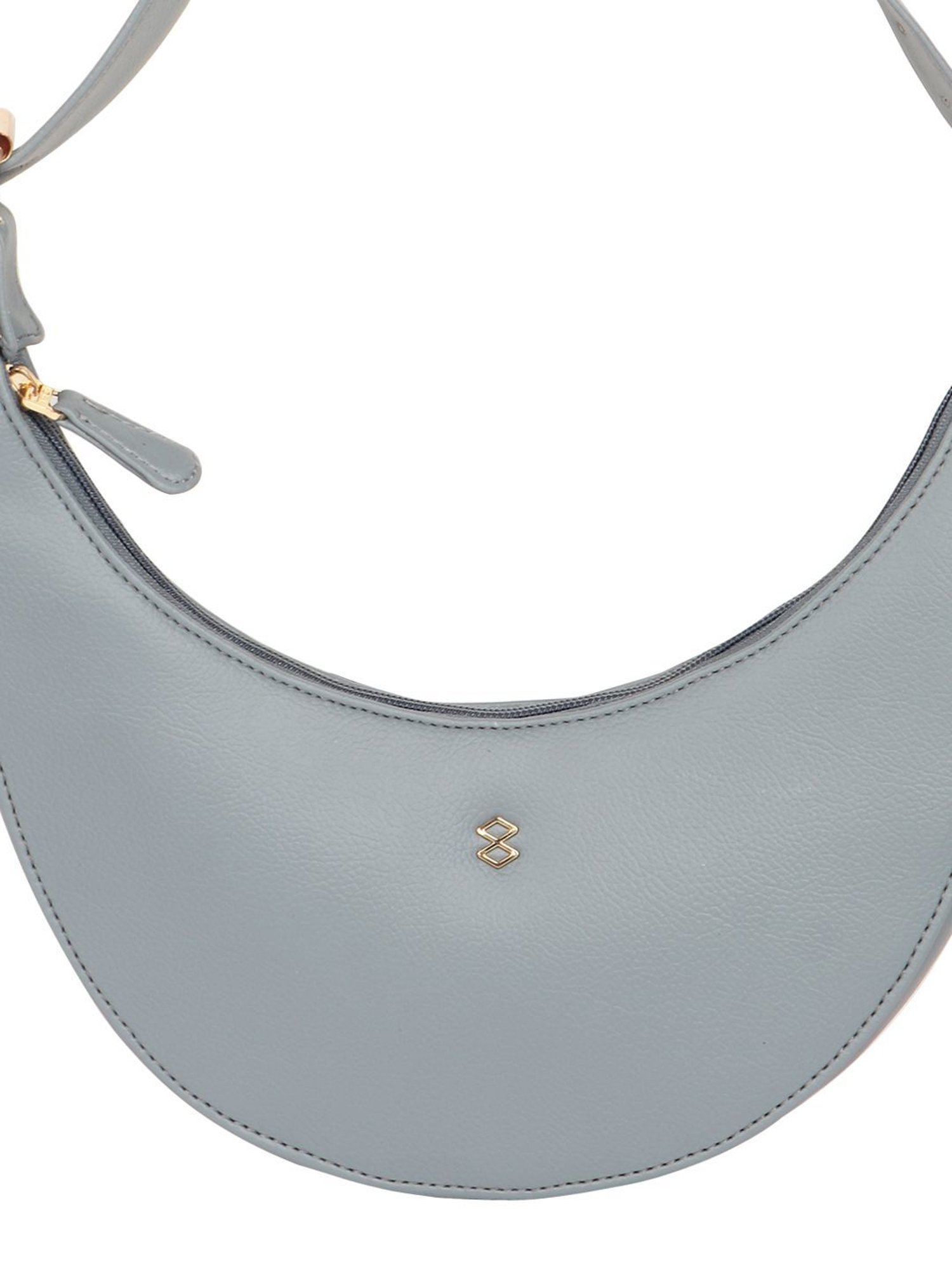 Horra Grey Small Hobo Bag