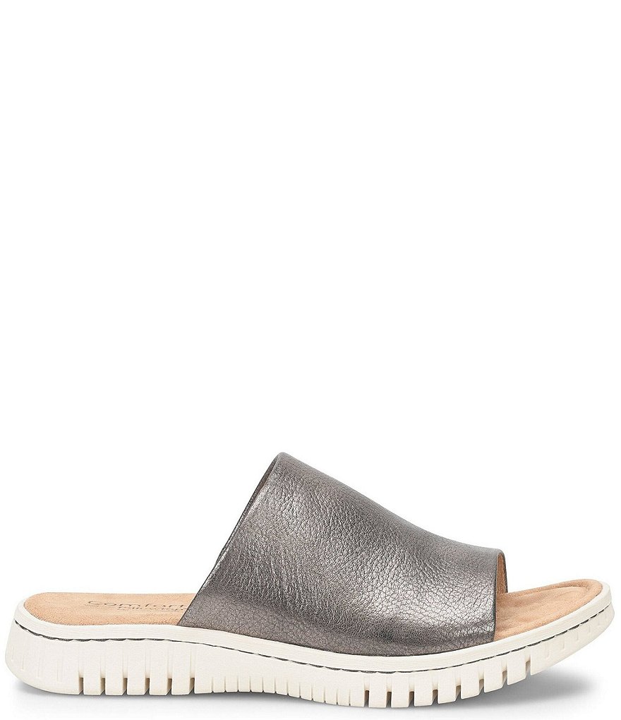 Comfortiva Carmila Leather Sporty Slides