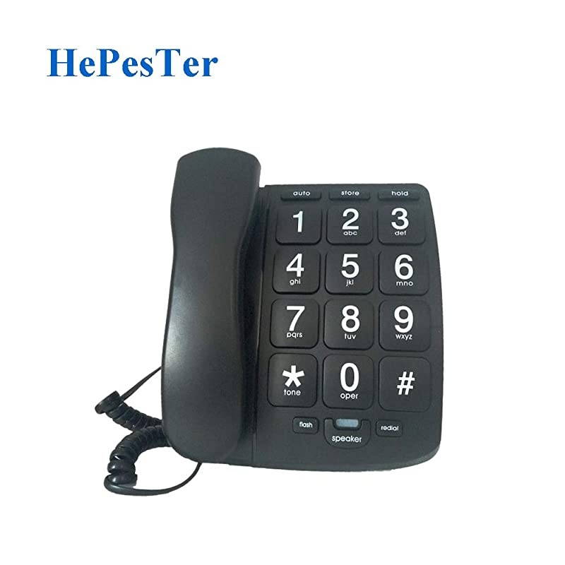 P02 Amplified Large Button Corded Phone for Senior