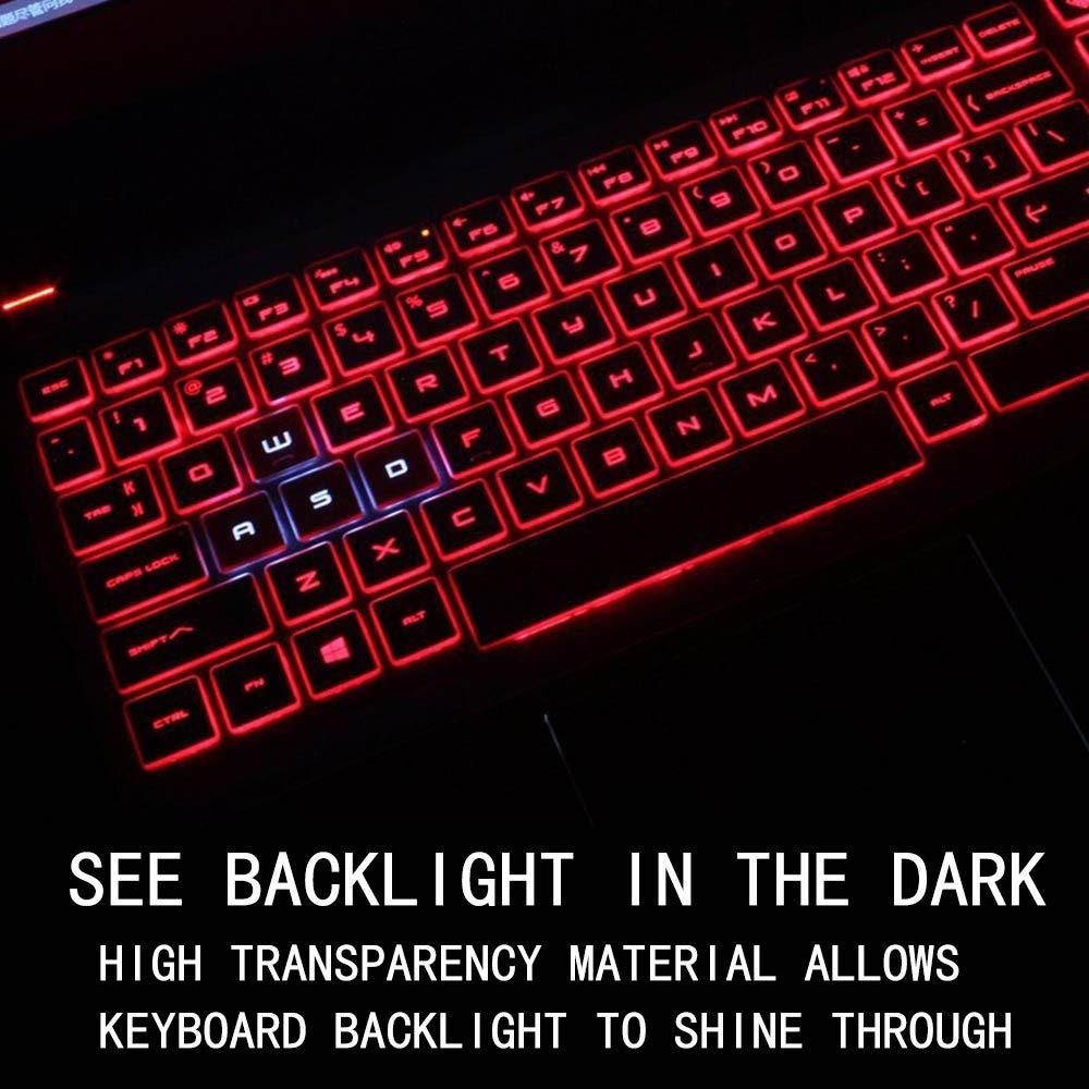 For Acer Gaming Keyboard Cover for Acer Predator Helios 300 15.6" Gaming Laptop, Acer Aspire VX 15 VX5-591G 15.6" Gaming Laptop, Acer Aspire V17 Nitro Black Edition VN7-793G 17.3",TPU