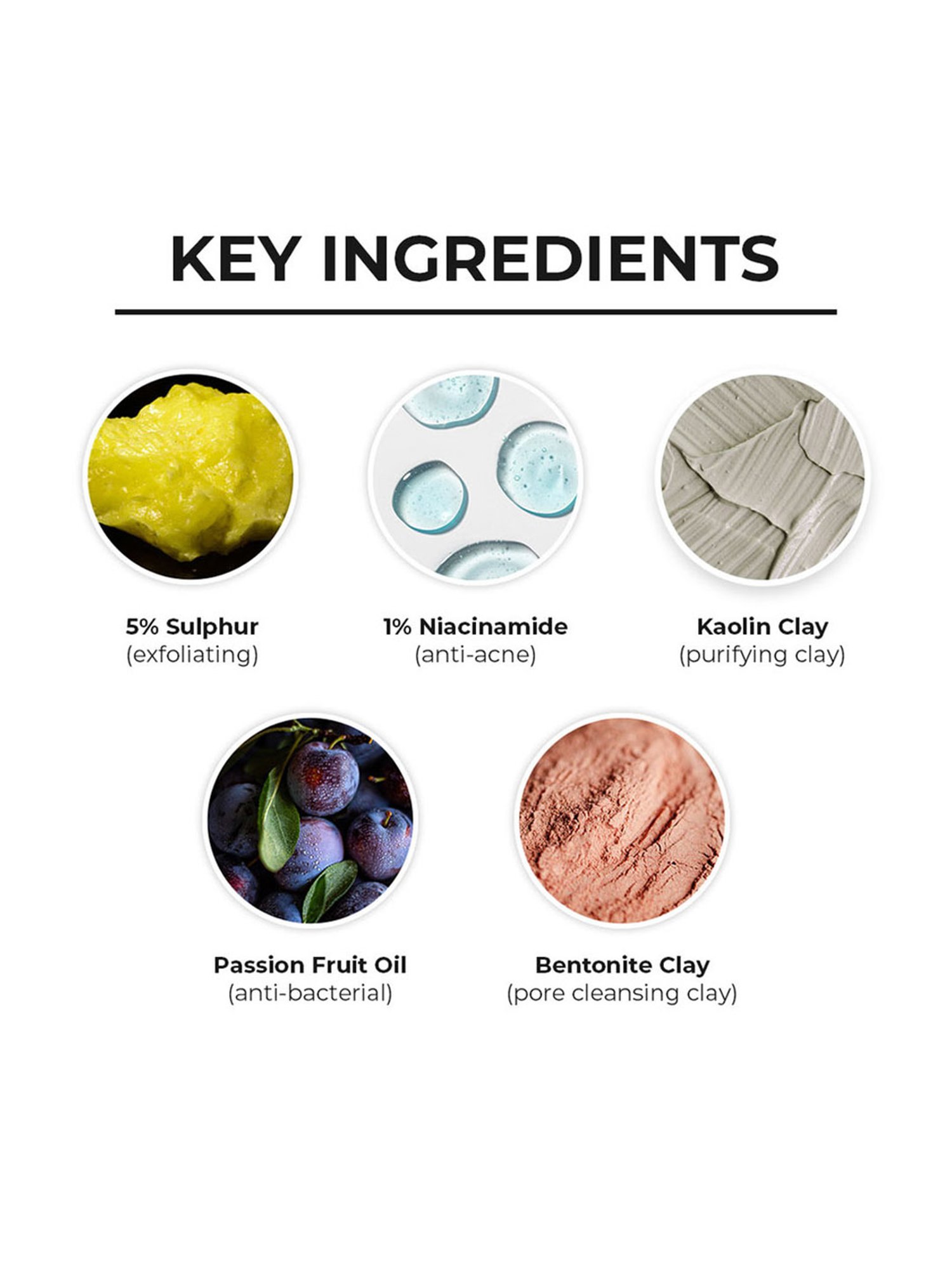 Dr. Sheth&iquest;s Passion Fruit & Sulphur Mask - 50 gm