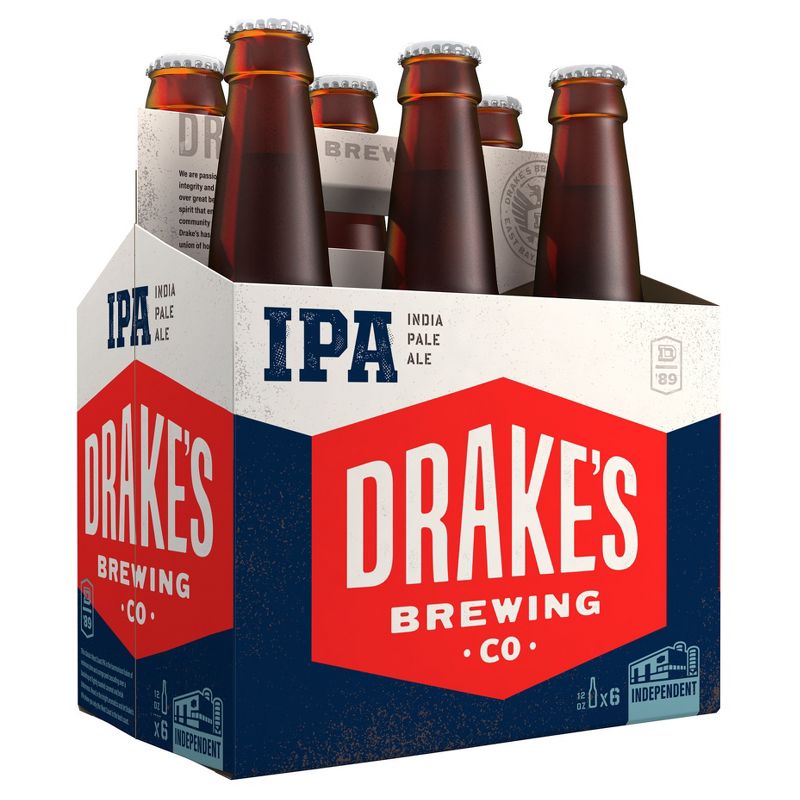 Drake's IPA Beer - 6pk/12 fl oz Bottles