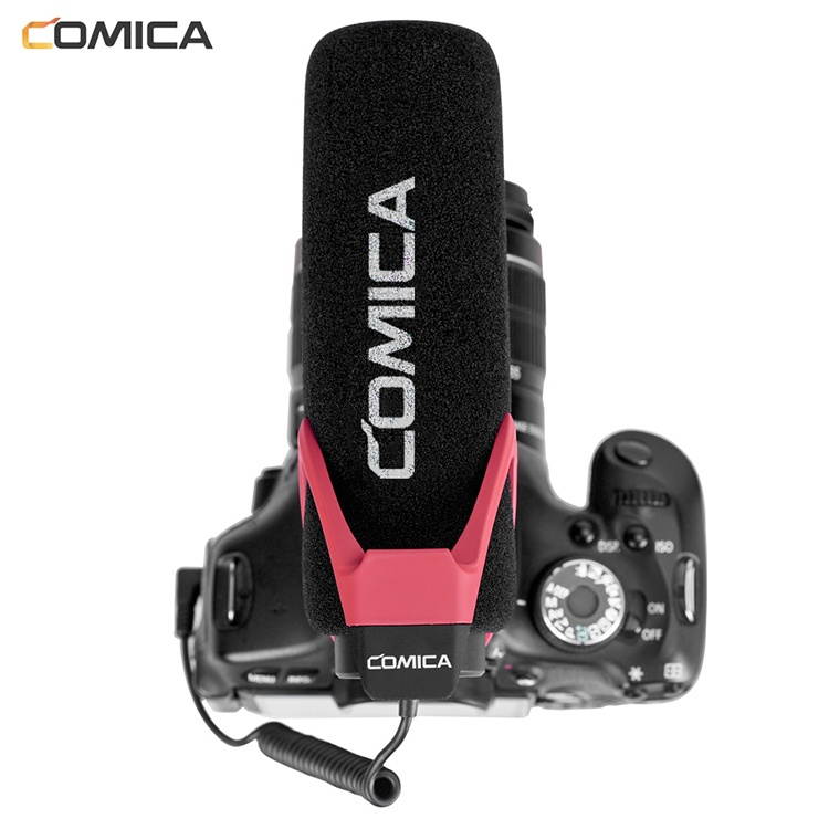 Comica CVM-V30 LITE Video Microphone Super-Cardioid Condenser Camera Mic for Nikon for Canon for Sony for iPhone Mobile Phone