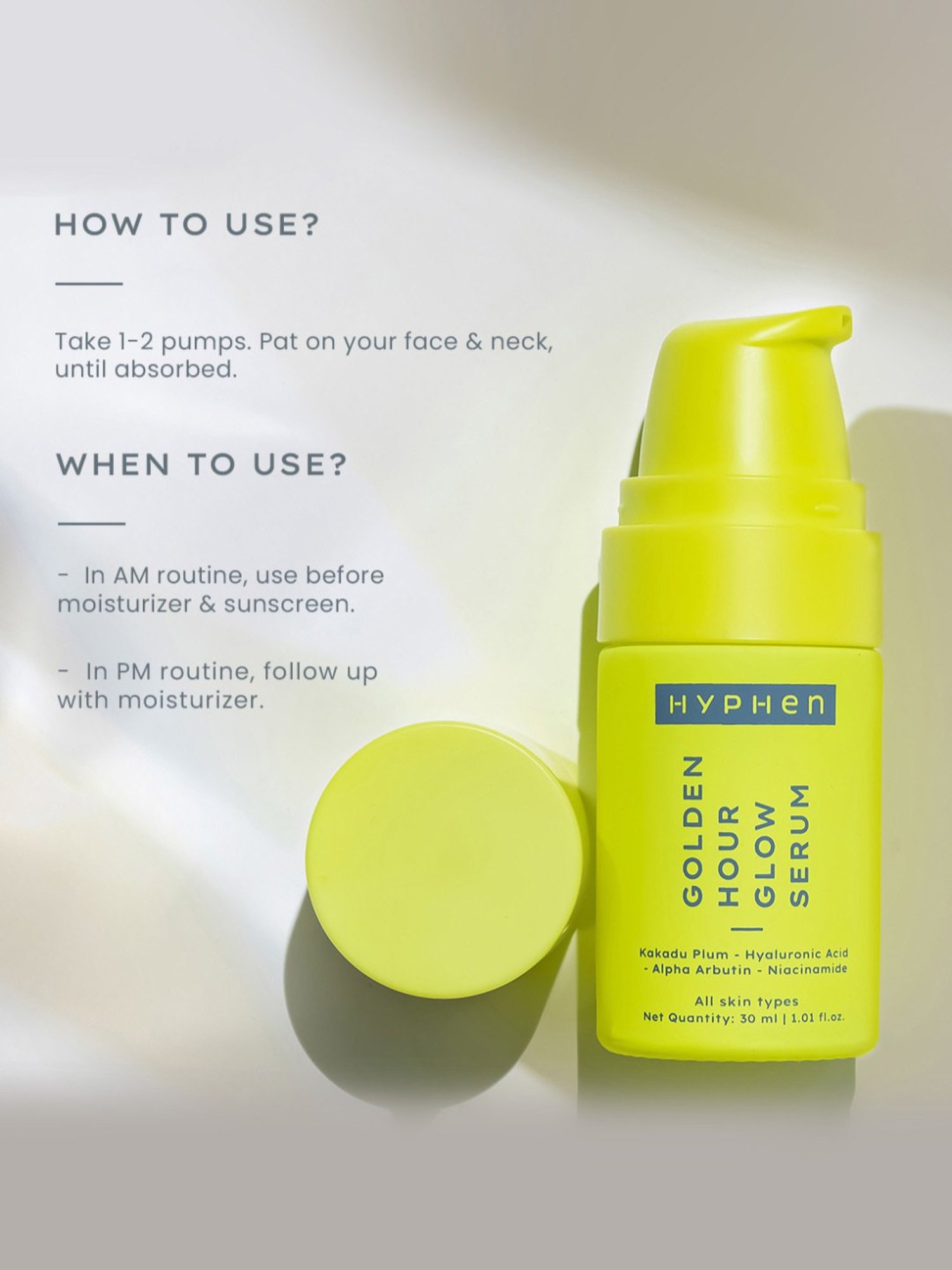 Hyphen Golden Hour Glow Serum - 30 ml