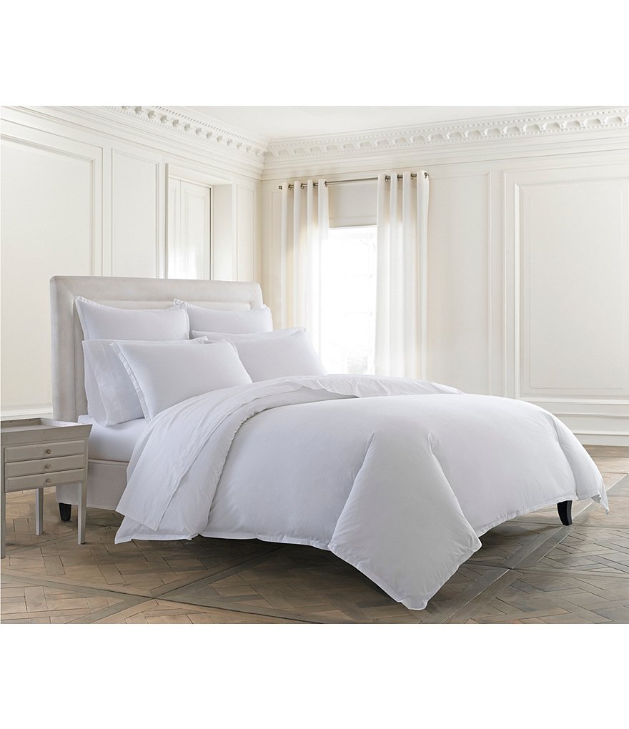 Kassatex Lorimer Washed Percale Duvet Cover