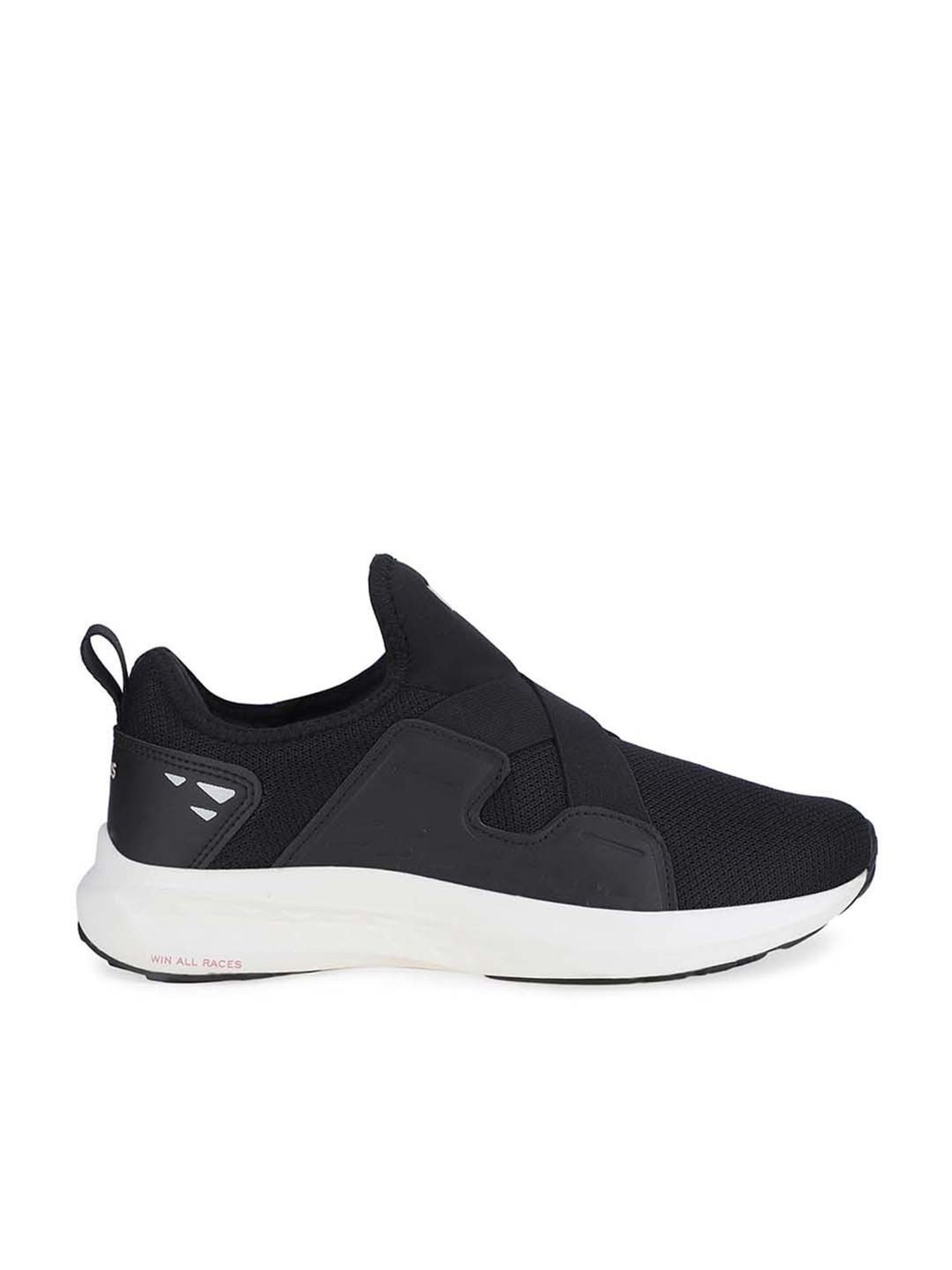 Campus Women's SMOOTHIE Black Running Shoes