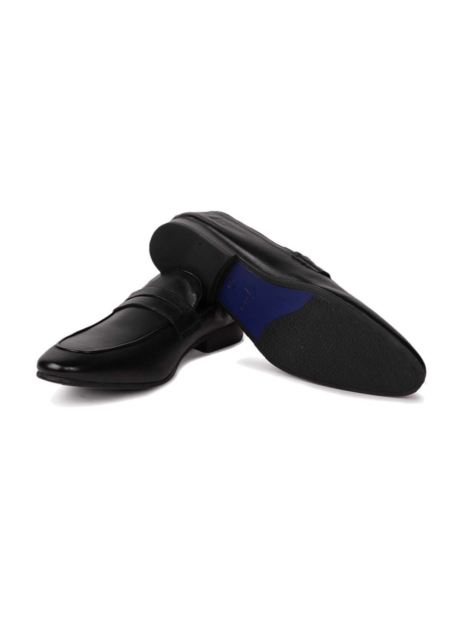 Gabicci Men's Black Formal Loafers