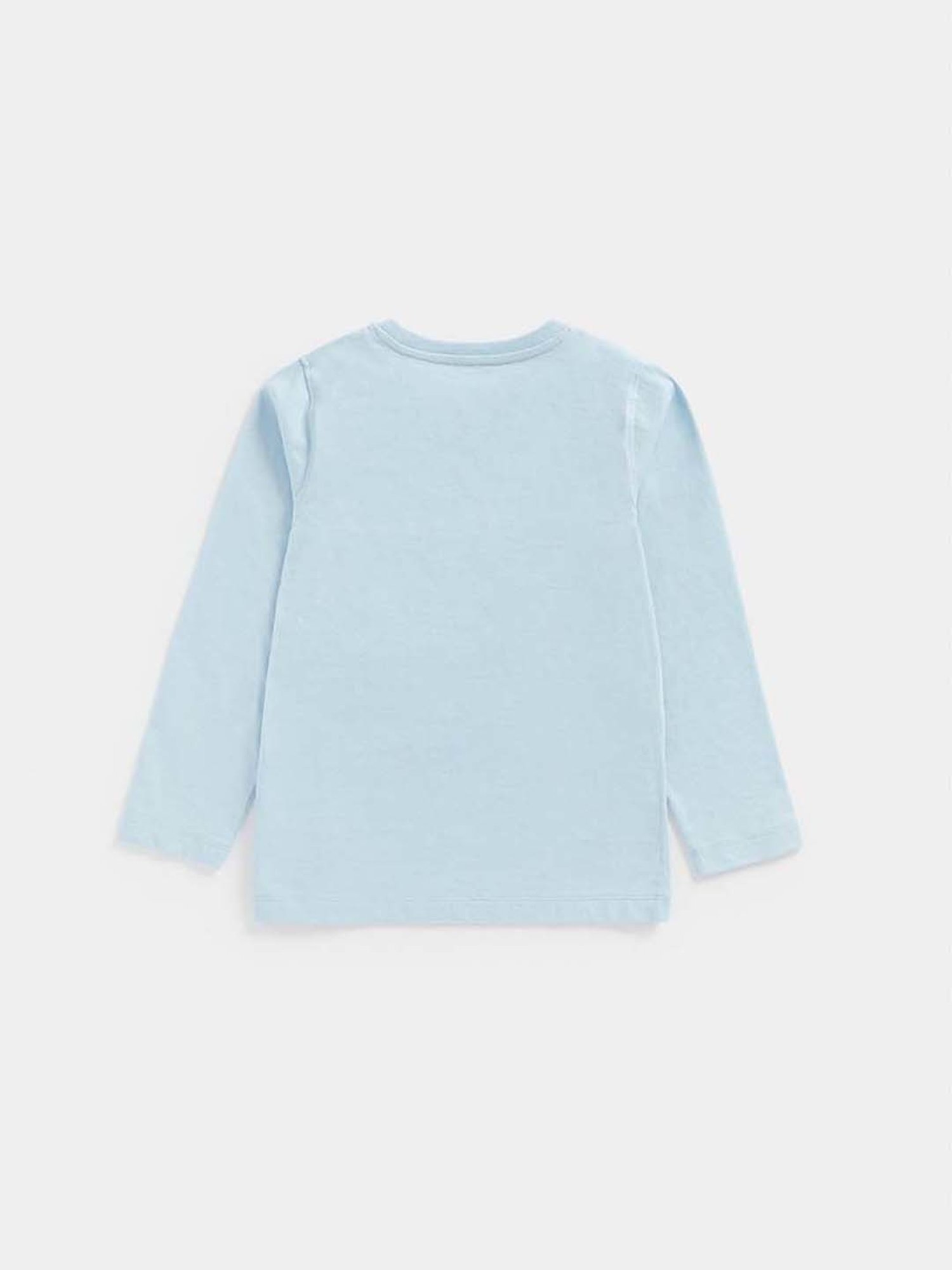 Mothercare Kids Blue Printed Full Sleeves T-Shirt