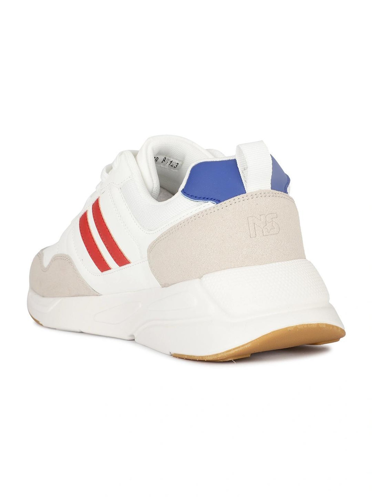 North Star by Bata Men's SILCE White Running Shoes