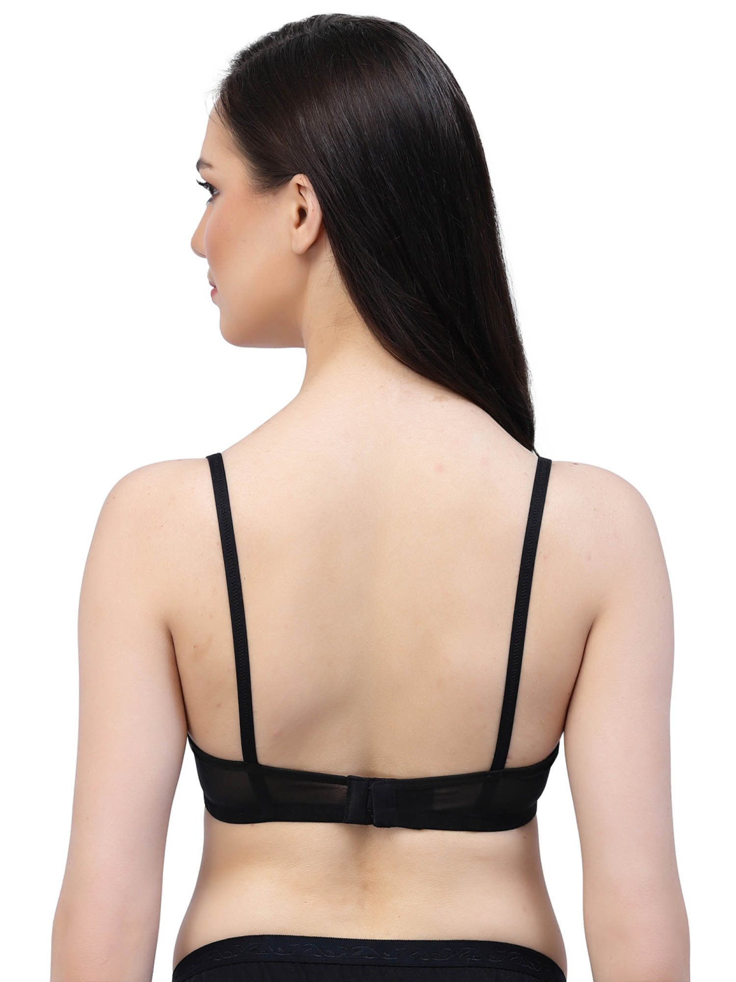 Cukoo Pink & Black Floral Print Padded Everyday Bra