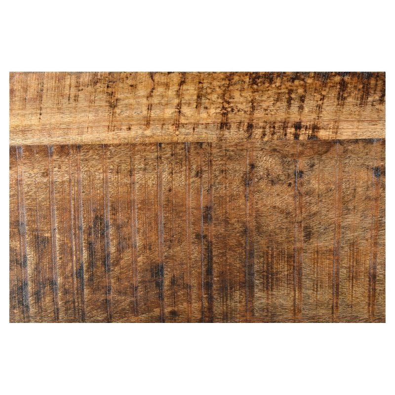 Surat Solid Wood Bed - Brown - Queen - Timbergirl