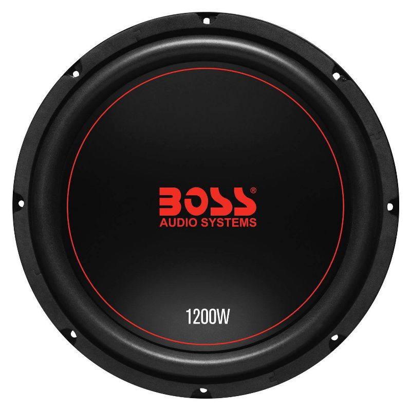 Boss Chaos Exxtreme 12" 1200W DVC 4 Ohm Subwoofer (Pair) w/ Amplifier & Wiring