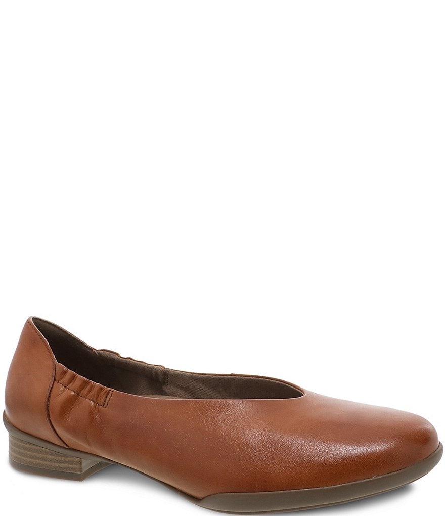 Dansko Kira Leather Slip On Loafers