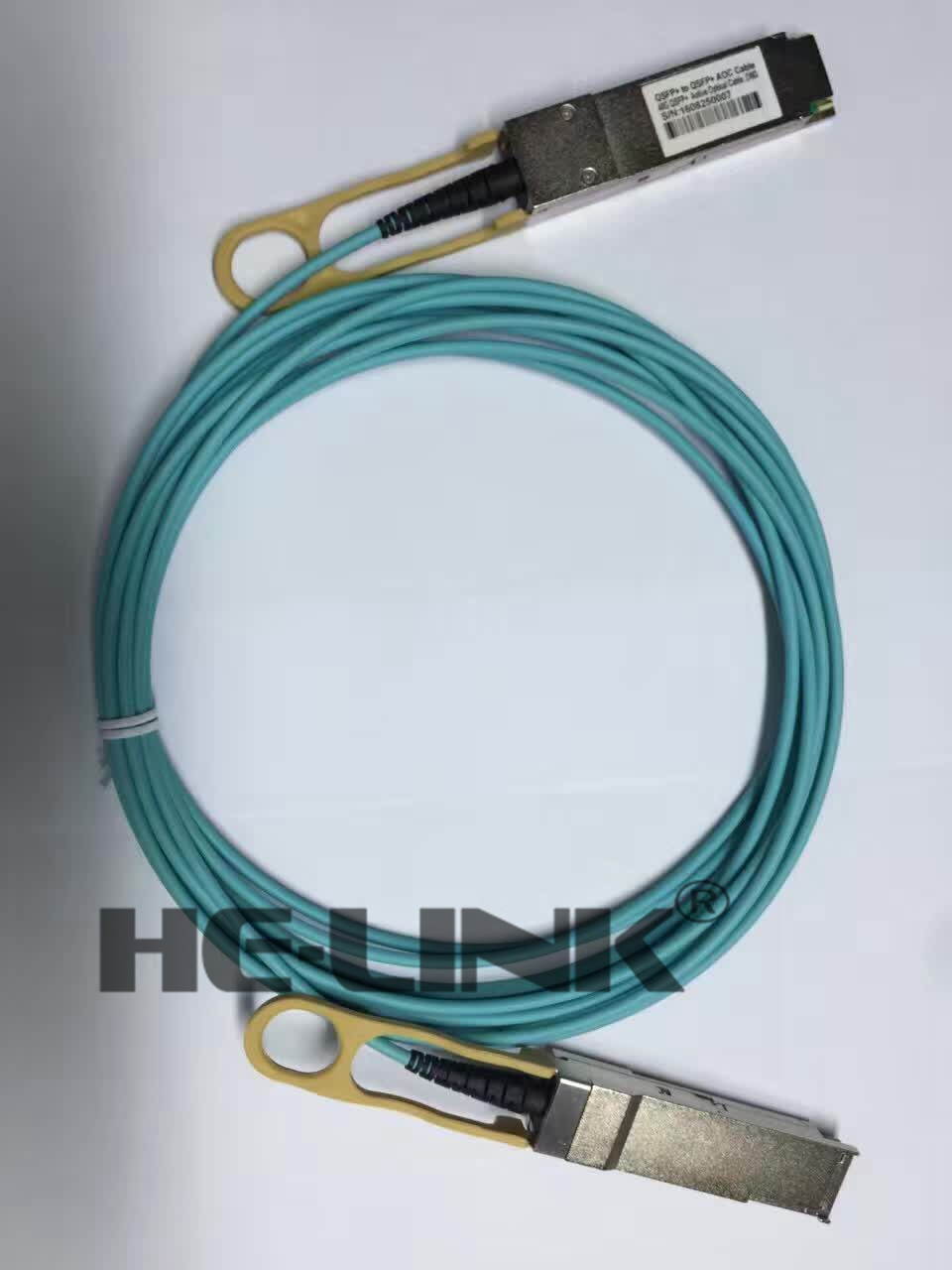 50m (164ft) Brocade 40G-QSFP-QSFP-AOC-5001 Compatible 40G QSFP+ Active Optical Cable