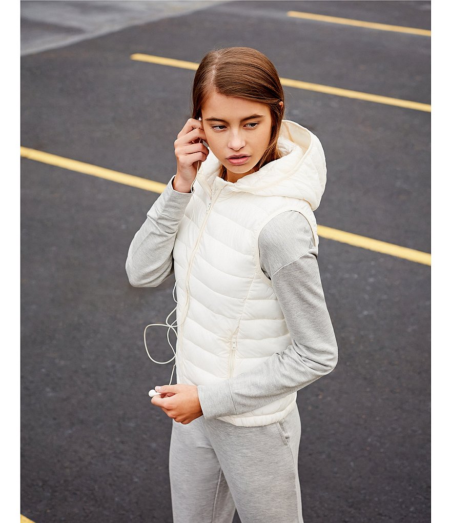 Coco + Jaimeson Coordinating Off-The-Shoulder French Terry Top