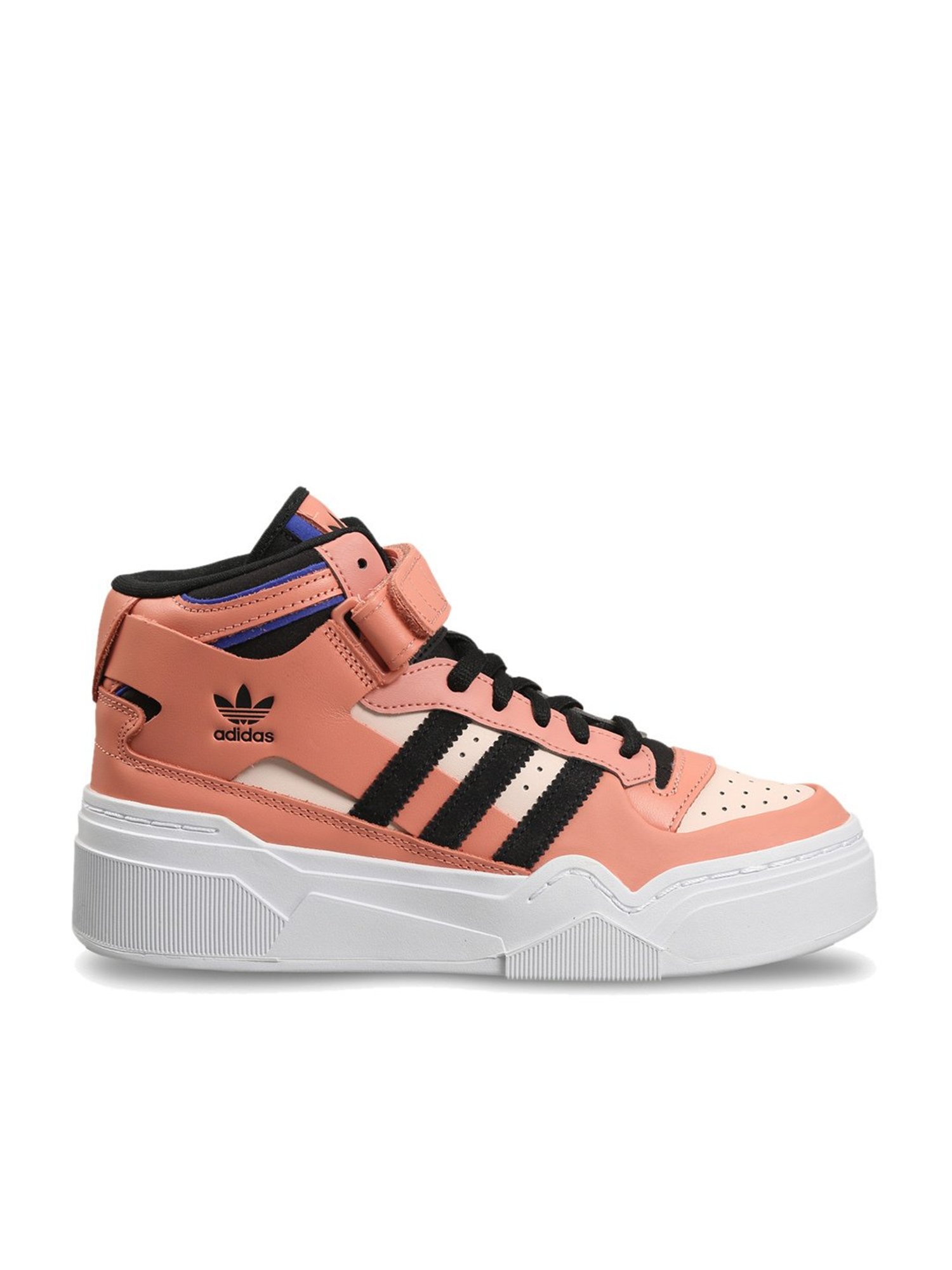 Adidas Originals Women's FORUM BONEGA 2B Peach Ankle High Sneakers
