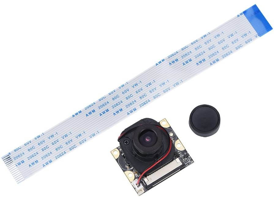 Redxiao Camera Module, IR-Cut Focusable Professional Durable with 1080p OV5642 Sensor for Raspberry Pi/Pi 2/Pi 3 5MP Webcam Video