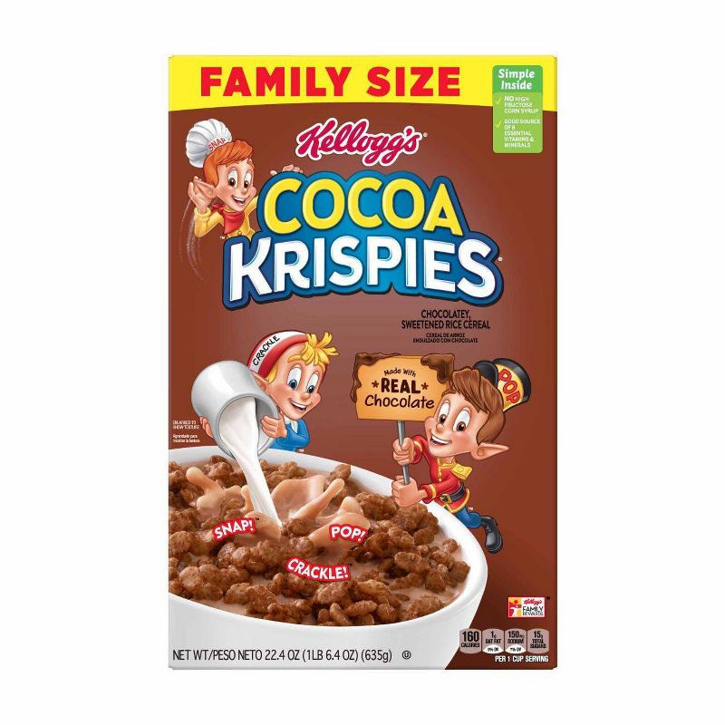 Cocoa Krispies Breakfast Cereal - 22.4oz - Kellogg's