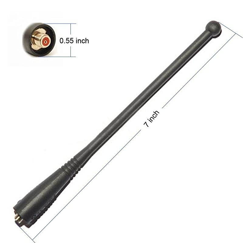 10 X 800MHz Whip Antenna for Motorola Radio 7 Inch XTS2500 XTS3000 XTS3500 XTS5000 MTX800 MTX850 HT1000 MTS2000