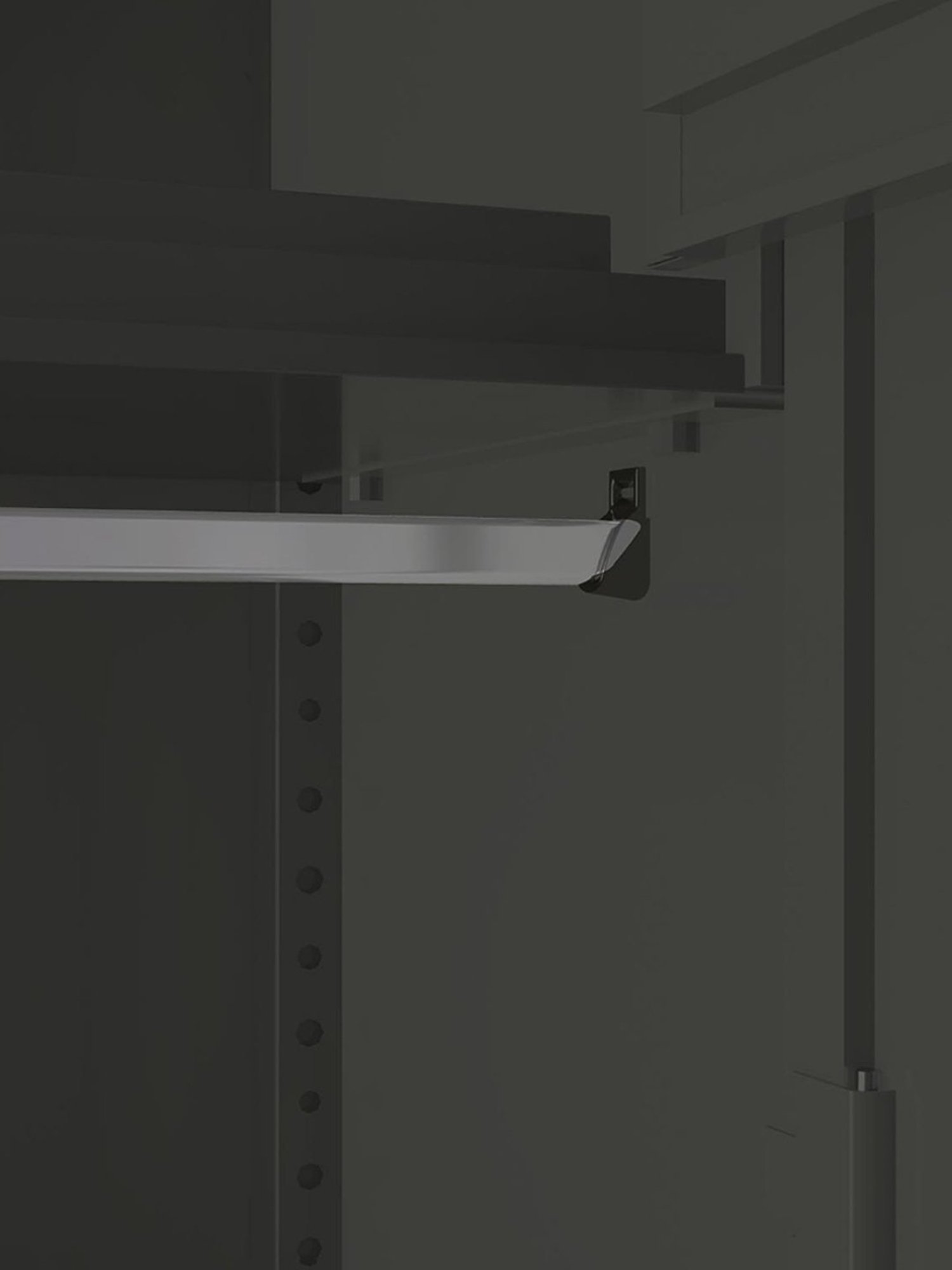 Godrej Interio Storwel  M2 2-Door Steel Almirah, Graphite Grey (1-Year Warranty, 1 Locker)